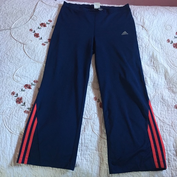adidas sweatpants navy blue